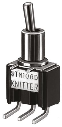 KNITTER-SWITCH - STM 106 G-RA - KNITTER-SWITCH ˫ л STM 106 G-RA, (On)-Off-(On), 4 A @ 30 V ֱ		
