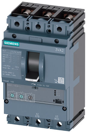 Siemens - 3VA2225-5HL32-0AA0 - Siemens 3VA ϵ 3 250 A MCCB ģ· 3VA2225-5HL32-0AA0, 55 KAϿ, ̶װ		