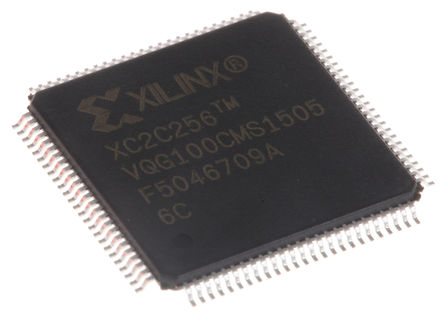 Xilinx - XC2C256-6VQG100C - Xilinx CoolRunner II ϵ XC2C256-6VQG100C ӿɱ߼豸 CPLD, 80 I/O, 16߼, 256굥Ԫ, ISP, 100 VTQFPװ		