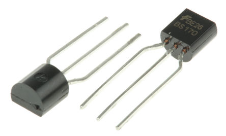 Fairchild Semiconductor - BS170_D26Z - Fairchild Semiconductor Si N MOSFET BS170_D26Z, 500 mA, Vds=60 V, 3 TO-92װ		