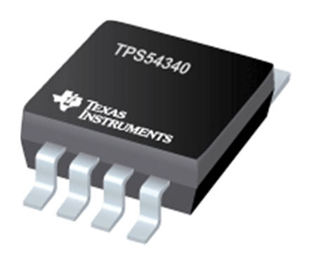 Texas Instruments - TPS54340DDA - Texas Instruments TPS54340DDA ֱ-ֱת, ѹ, 4.5  42 V, 3.5A, 0.8  41 V, 2.5 MHz, 8		