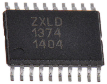 DiodesZetex - ZXLD1374EST20TC - DiodesZetex LED ɵ· ZXLD1374EST20TC, 2.7  5.5 V ֱ, TSSOP-20		