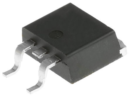 STMicroelectronics - STB80NF55-08T4 - STMicroelectronics STripFET II ϵ Si N MOSFET STB80NF55-08T4, 80 A, Vds=55 V, 3 D2PAKװ		