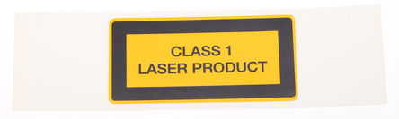 Brady - Y163060 - Brady Y163060 5װ ɫ/ɫ Ӣ  ϩ Σձǩ “Class 1 Laser Product“, 26 x 53mm		