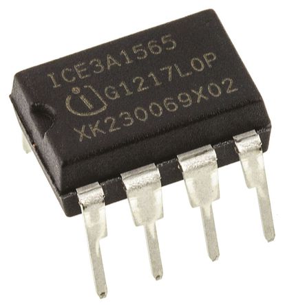 Infineon - ICE3A1565 - Infineon ICE3A1565 PWM ģʽ, 6.1 A, ʽ, 100 kHz, -0.3  22 VԴ, 8 DIPװ		