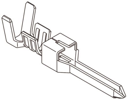 Molex - 50419-9001 - Molex  ѹӽ߶ 50419-9001,  ͭо, 10mӴ, 24AWG  18AWG		