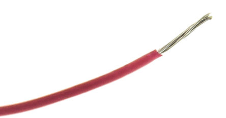 Alpha Wire - 6712 RD005 - Alpha Wire EcoWire ϵ 30m ɫ 24 AWG о ڲߵ 6712 RD005, 0.22 mm2 , 7/0.20 mm оʾ, 660 V		