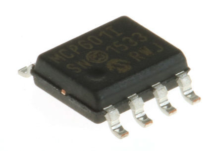 Microchip - MCP601-I/SN - Microchip MCP601-I/SN Ŵ, 2.8MHz, 3  5V, CMOS, 8 SOICװ		