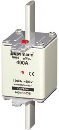 Cooper Bussmann - 400NHG03B - Cooper Bussmann 400A 03 NH gG - gL ĺʽ۶ 400NHG03B, DIN 43620-1, DIN 43620-3, IEC 60269, VDE 0636׼		
