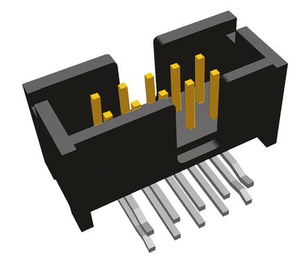 TE Connectivity - 5104340-1 - TE Connectivity AMP-LATCH ϵ 10· 2.54mmھ (2) ֱ PCB  5104340-1, Ӷ˽, 1A, ͨ		