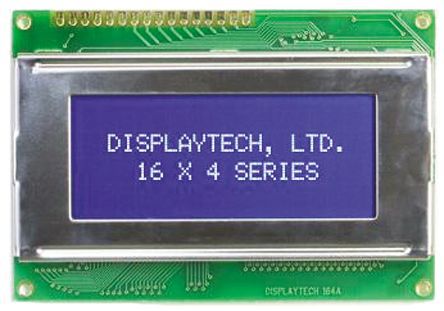 Displaytech - 164A-BC-BC - Displaytech ͸ ĸ LCD ɫʾ 164A-BC-BC, LED, 416ַ		