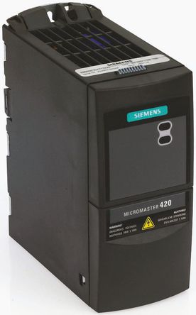 Siemens - 6SE64202AB175AA1 - Siemens MICROMASTER 420 ϵ IP20 0.75 kW Ƶ 6SE64202AB175AA1, 0  550 Hz, 8.2 A, 200  240 V 		
