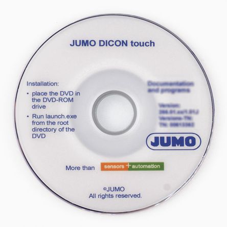 Jumo Setup/ProgEdit/Startup-Programm DICON touch