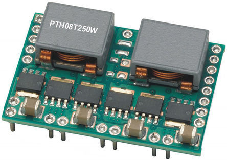 Texas Instruments - PTH08T250WAD - PTH08T250WAD ֱ-ֱԴģ, 50A, 0.7  3.6 V, 600 kHz, 22 DIP ģװ		