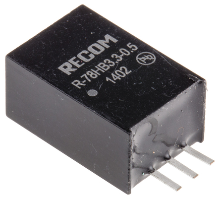 Recom - R-78HB3.3-0.5 - Recom ѹ R-78HB3.3-0.5, 9  72V, 3.3V, 500mA SIP װ		