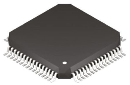 Microchip - ATXMEGA64A3U-AU - Microchip ATxmega ϵ 64 bit AVR MCU ATXMEGA64A3U-AU, 32MHz, 68 kB ROM , 4 kB RAM, 1xUSB, TQFP-64		