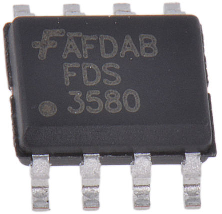 Fairchild Semiconductor - FDS3580 - Fairchild Semiconductor PowerTrench ϵ Si N MOSFET FDS3580, 7.6 A, Vds=80 V, 8 SOICװ		
