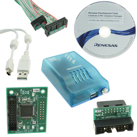 Renesas Electronics - QB-V850MINIL - MCU,On-Chip Debug Emulator,V850		