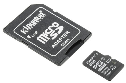 Kingston - SDC10G2/8GB - Kingston 8 GB MicroSDHC		