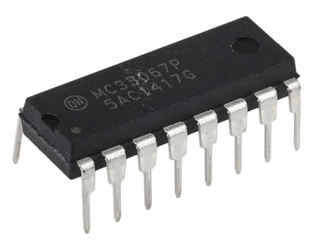 ON Semiconductor - MC33067PG - ON Semiconductor MC33067PG PWM ѹģʽ, 16 PDIPװ		