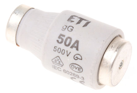 ETI - 2313402 - ETI 50A DIIIߴ gG ƿʽ۶ 2313402, E33, 500V ac		