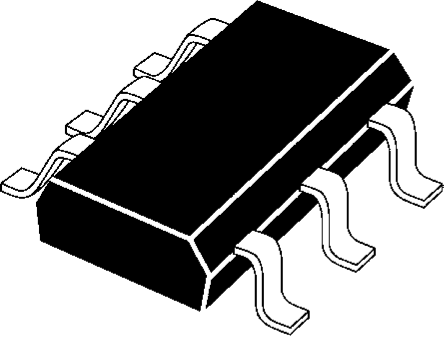 ON Semiconductor - NTJD4105CT1G - ON Semiconductor ˫ N/P Si MOSFET NTJD4105CT1G, 1.1 A910 mA, Vds=8 V20 V, 6 SOT-363װ		