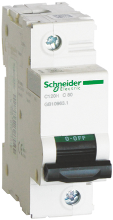 Schneider Electric - A9N19816 - Schneider Electric Acti 9 C120H ϵ 1 100 A MCB A9N19816, 20 kA Ͽ, C բ		