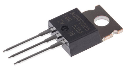Infineon - AUIRF3205 - Infineon HEXFET ϵ Si N MOSFET AUIRF3205, 75 A, 110 A, Vds=55 V, 3 TO-220ABװ		