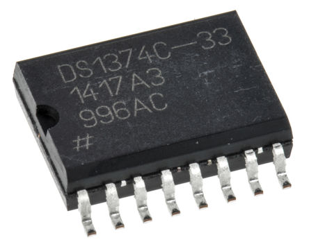 Maxim - DS1374C-33# - Maxim DS1374C-33# ʵʱʱ (RTC), õءNV RAM, 3B RAM, I2C, 2.97  5.5 VԴ, 16 SOICװ		