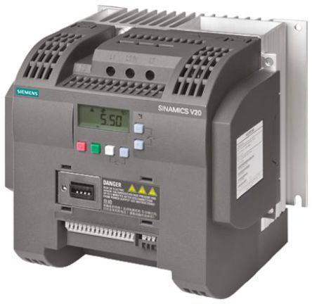 Siemens - 6SL3210-5BB22-2AV0 - Siemens SINAMICS V20 ϵ IP20 2.2 kW Ƶ 6SL3210-5BB22-2AV0, 0  550 Hz, 11 A, 200  240 V 		