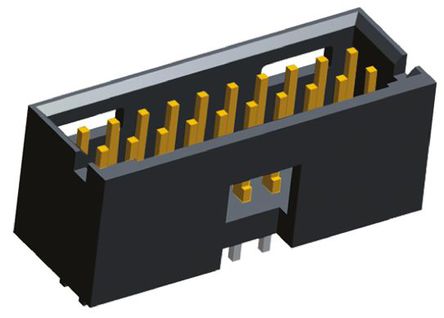 TE Connectivity - 5-103168-8 - TE Connectivity AMPMODU Mod II ϵ 20· 2.54mmھ (2) ֱ PCB  5-103168-8, Ӷ˽, ͨ		