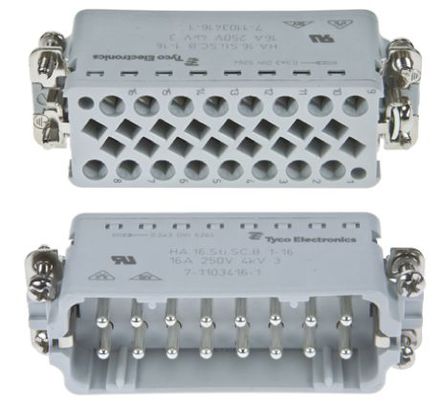 TE Connectivity - 2-1103416-3 - TE Connectivity HD ϵ 2 17 16P+E  Դ 2-1103416-3		