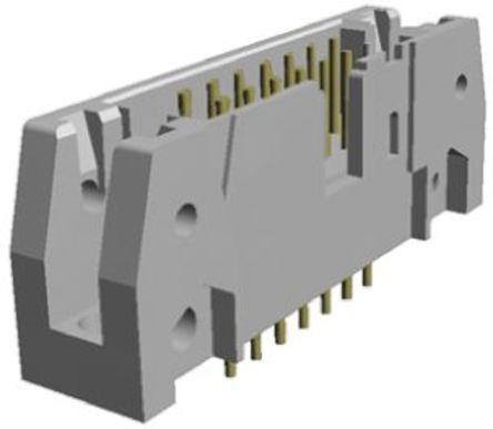 TE Connectivity - 1-828582-4 - TE Connectivity AMP-LATCH ϵ 14· 2.54mmھ (2) ֱ PCB  1-828582-4, Ӷ˽		