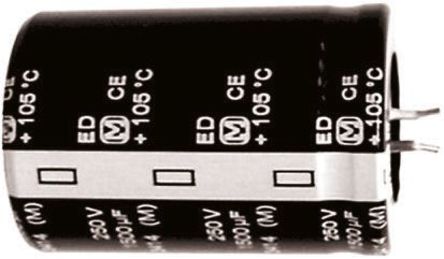 Panasonic - EETED2W121KJ - Panasonic ED  TS ϵ 450 V ֱ 120F ͨ  EETED2W121KJ, 20%ݲ, 1.105(ֵ), +105C		
