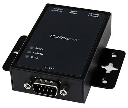 Startech - NETRS2321P - Startech NETRS2321P RS232̫ 豸, 10/100Mbit/s, 100  240 V 		