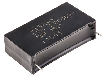 Vishay - MKP1841347204 - Vishay MKP1841 ϵ 47nF ۱ϩ (PP) MKP1841347204, 5%, 2 kV ֱ/700 V , ͨ		