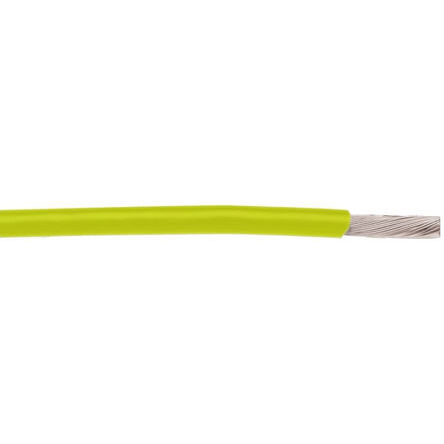 Alpha Wire - 2843/7 YL005 - Alpha Wire 2843/7 YL005 30.5m ɫ , 0.14 mm2 , 26 AWG, 12601, ķϩԵ, 250 V, 0.79mm⾶, ͭ, 		