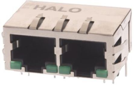 Halo Electronics - HFJ12-1G16ER-L12RL - Halo Electronics FastJack ϵ RJ45 UTP RJ ģ HFJ12-1G16ER-L12RL		