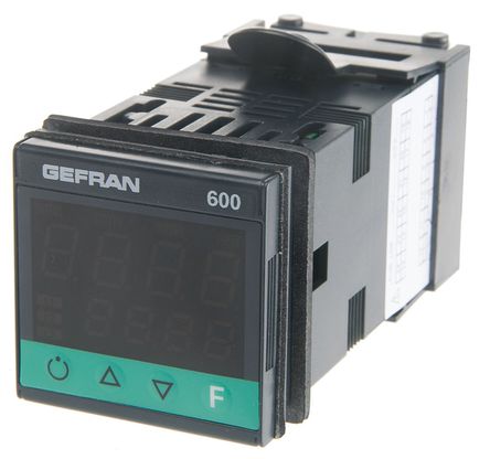 Gefran - 600 R R W 01 - Gefran 600 ϵ 0  +1750 C PID ¶ȿ 600 R R W 01, 48 x 48 (1/16 DIN)mm, 100 V 240 V , 3		