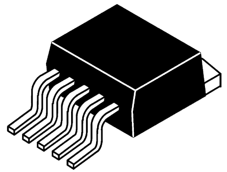 Microchip - MCP1825-3302E/ET - Microchip MCP1825-3302E/ET LDO ѹ, 3.3 V, 500mA, 0.5%ȷ, 2.1  6 V, 6 D2PAKװ		