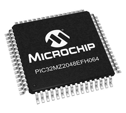 Microchip - PIC32MZ2048EFH064-I/PT - PIC32 ϵ Microchip 32 bit MIPS? MicroAptiv? MCU PIC32MZ2048EFH064-I/PT, 200MHz, 160棩kB2048棩kB ROM 		