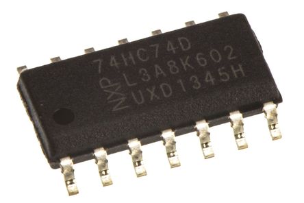 NXP - 74HC74D,652 - NXP 74HC74D ˫  IC, , 2  6 VԴ, 14 SOICװ		