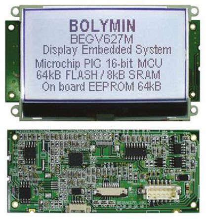 Bolymin - BEGV627M2 - Bolymin ͼ LCD ɫʾ BEGV627M2, LED, 128 x 64pixels, RS232RS422 ӿ		