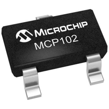 Microchip - MCP102T-300E/LB - Microchip MCP102T-300E/LB ѹ, 0.029VСλֵѹ, ΢, 3 SC-70װ		