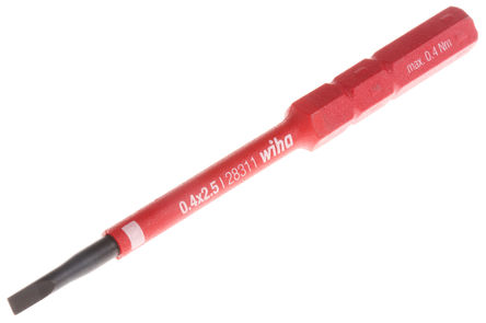 Wiha Tools - 34578 - Wiha Tools 0.4 x 2.5 x 75 mm  綯 Vario ͷ 34578, һֵͷ		