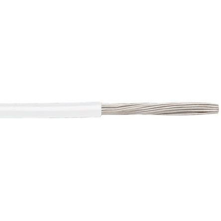 Alpha Wire - 6822 WH005 - Alpha Wire 30m ɫ 24 AWG о ڲߵ 6822 WH005, 0.23 mm2 , 7/0.20 mm оʾ, 300 V		