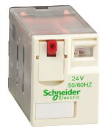 Schneider Electric - RXM2AB1B7 - Schneider Electric RXM2AB1B7 ˫˫ ʽ Ǳ̵, 12 A, 24V ac		
