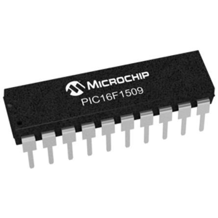 Microchip - PIC16F1509-E/P - PIC16F ϵ Microchip 8 bit PIC MCU PIC16F1509-E/P, 20MHz, 8192  ROM , 512 B RAM, PDIP-20		