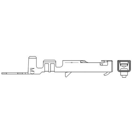 Molex - 50397-8000 - Molex ĸ ѹӽ߶ 50397-8000,  ͭо, 28AWG  22AWG		