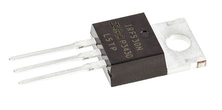 Infineon - IRF530NPBF - Infineon HEXFET ϵ Si N MOSFET IRF530NPBF, 17 A, Vds=100 V, 3 TO-220ABװ		